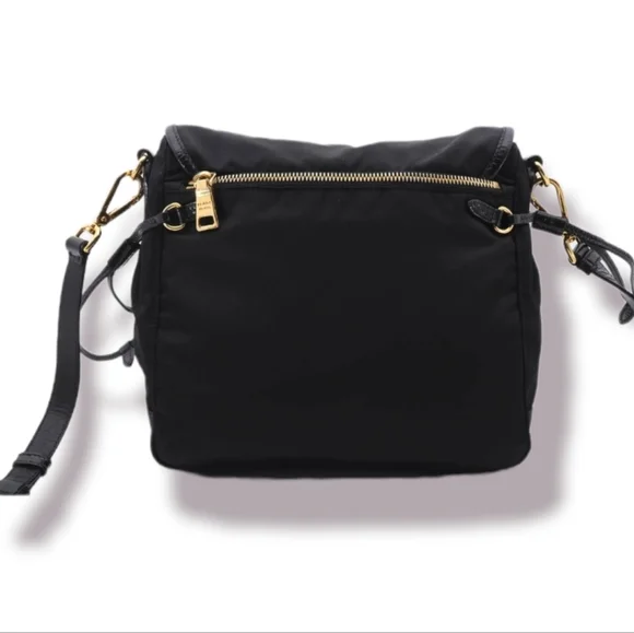 Authentic Prada Messenger Buckle Vela Tessuto Small Crossbody Bag - Picture 3 of 11